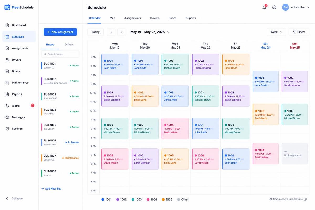 Ảnh xem trước biểu đồ điều độ nốt tài dạng lịch Grid View
